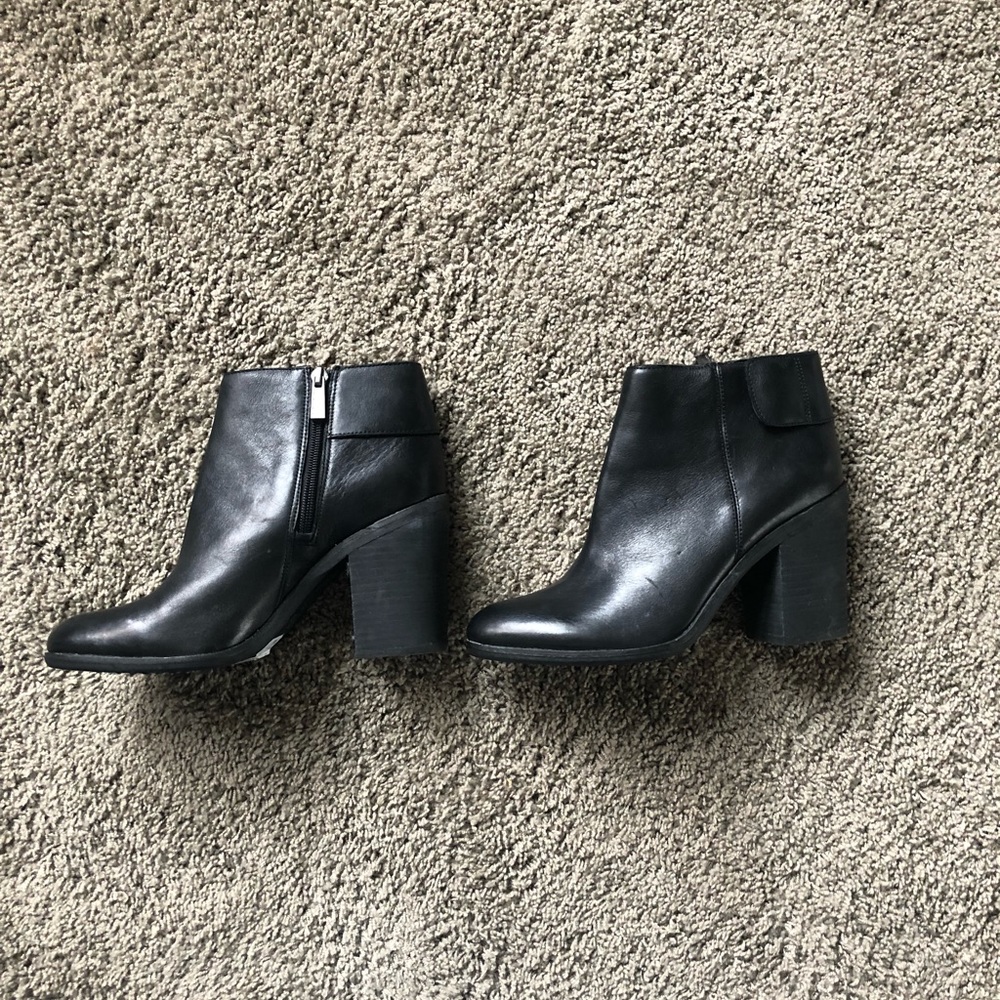 Vince Camuto Black Ankle Booties